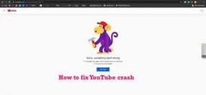 How to fix YouTube crash