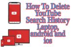 How To Delete YouTube Search History
