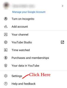 How to Delete search history on the YouTube android devices