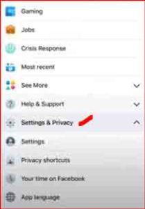 How to delete Facebook account on app image 1
