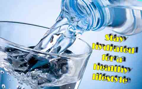 Stay hydrated for a healthy lifestyle