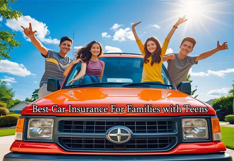Best Car Insurance For Families with Teens