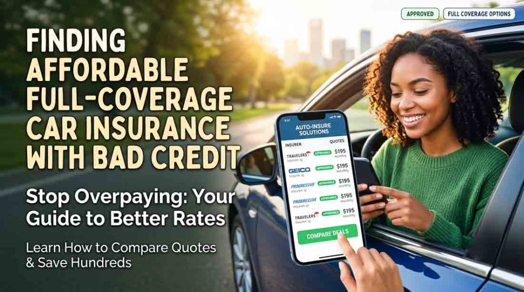 How to Get Affordable Full Coverage Car Insurance with Bad Credit