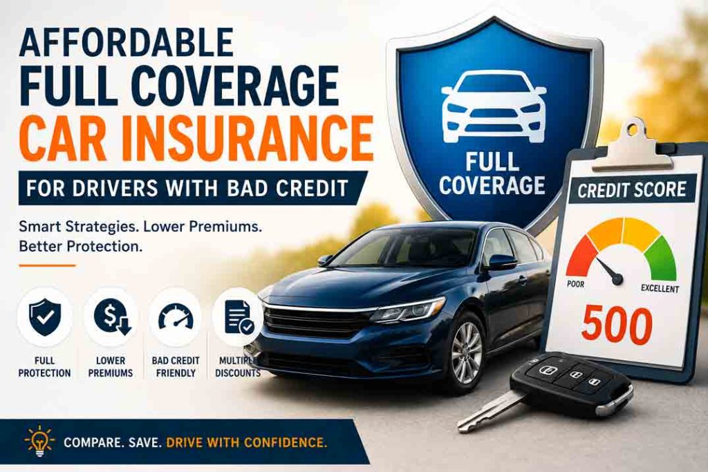 How to Get Affordable Full Coverage Car Insurance with Bad Credit 2